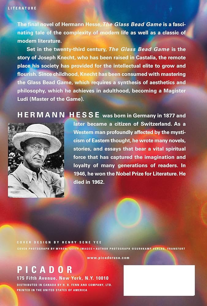 Amazon.com: The Glass Bead Game: 9780312278496: Hermann
